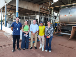 Presidente do Sindileite visita indústrias de laticínios e derivados no Sul do Maranhão