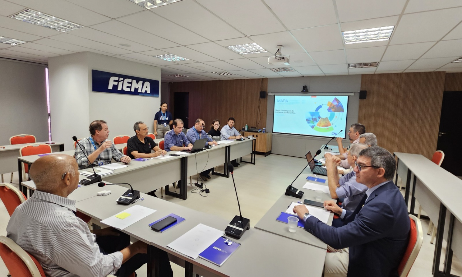 FIEMA apresenta à CNI Mapa Estratégico da Indústria (2025-2032)