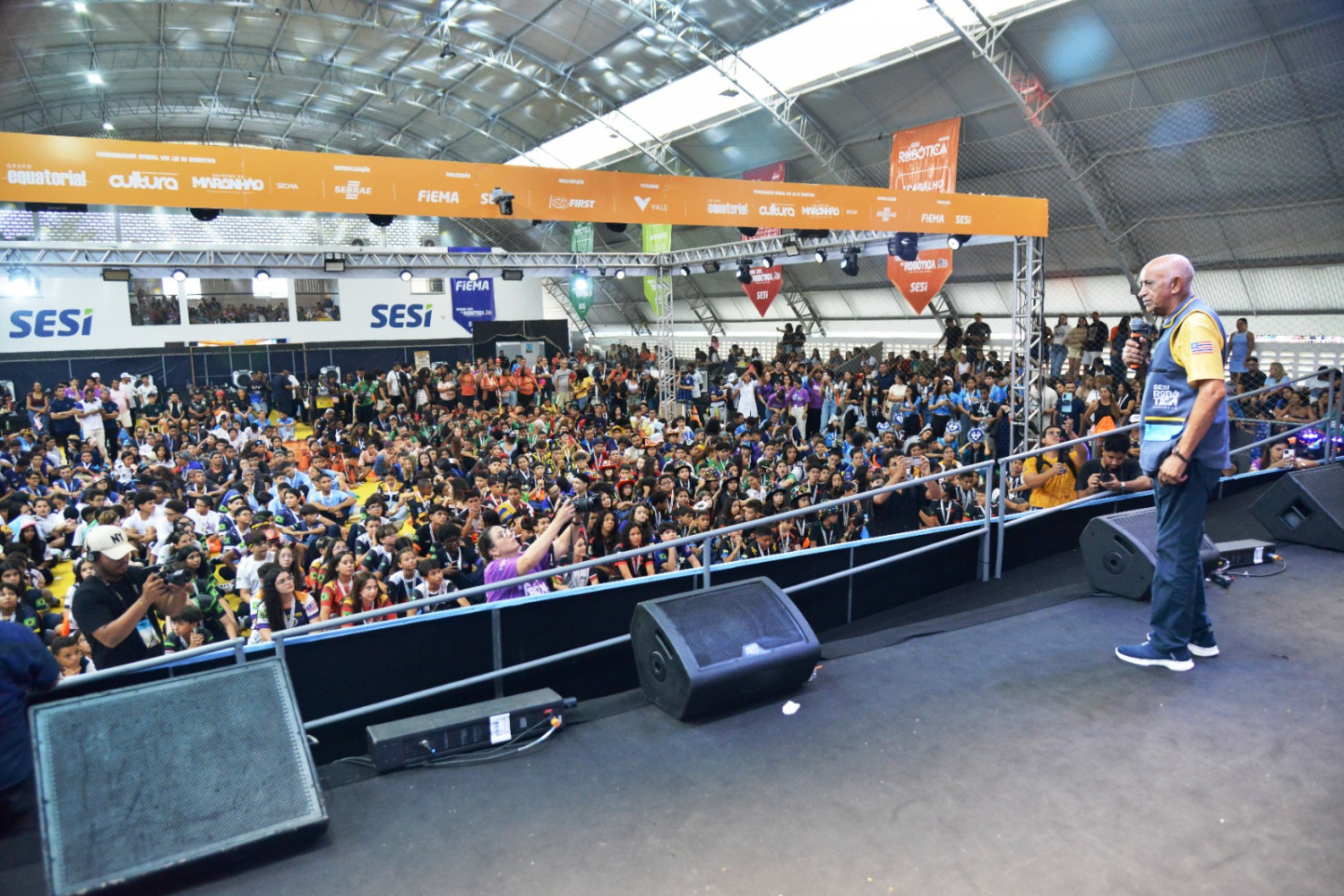 Equipe de robótica do SESI-MA bate recorde de pontuação e está entre as melhores do país