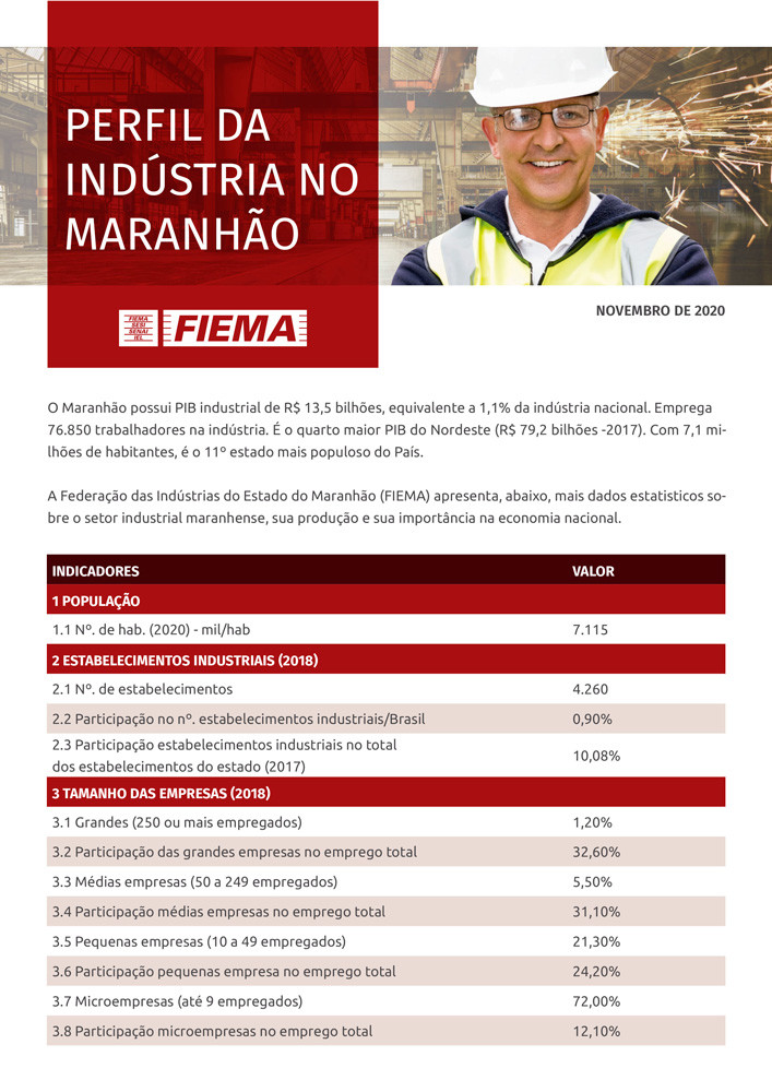 Perfil da Indústria do Maranhão