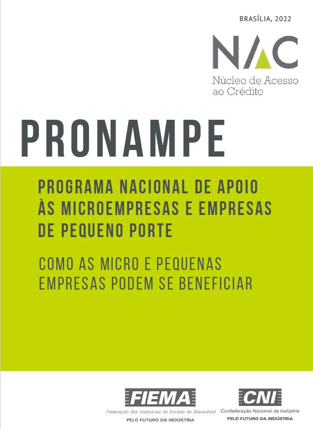 Pronampe - Programa Nacional de Apoio às Microempresas e empresas de Pequeno Porte 