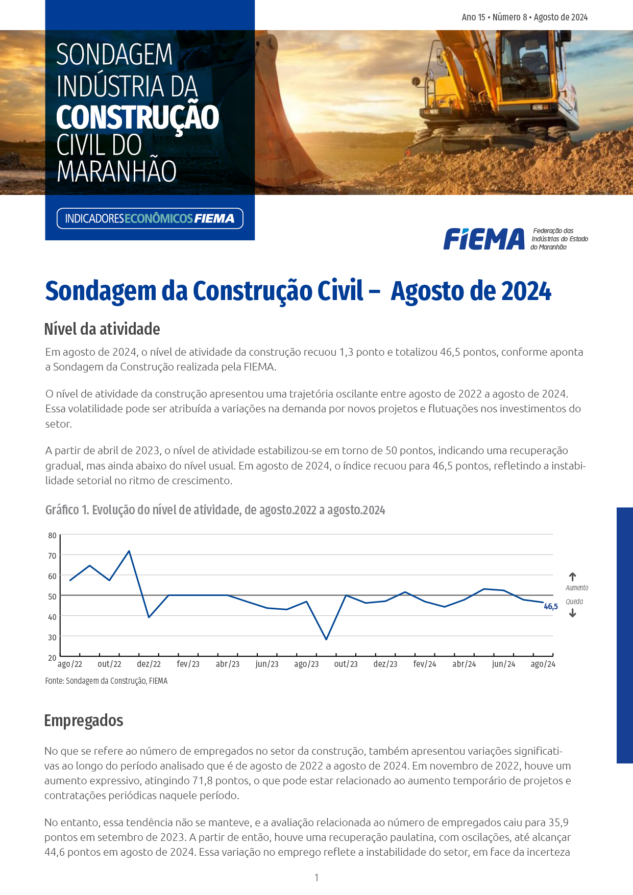 Sondagem da Construção Civil