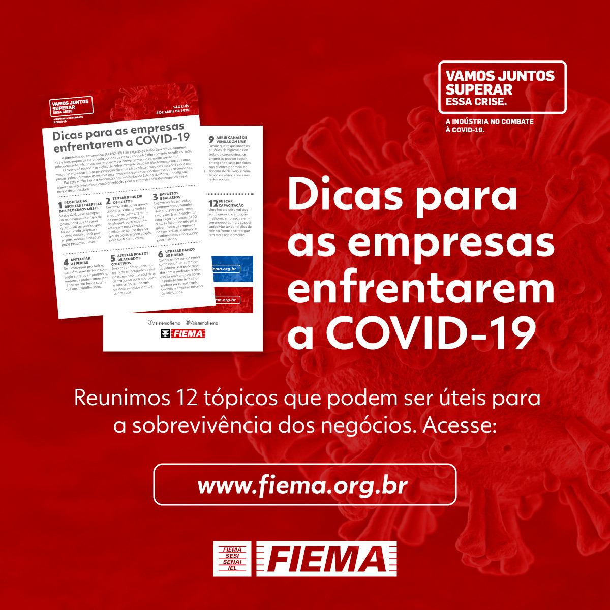 Dicas para as empresas enfretarem a COVID-19